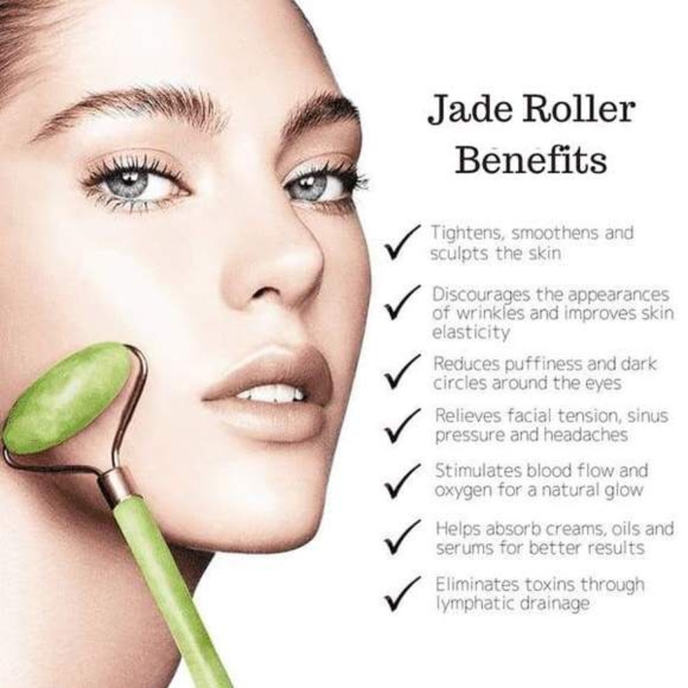 ⭐️Jade Facial Roller⭐️ - Picture 2 of 3